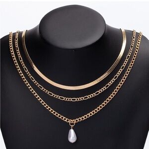 Seraphina Pearl Layered Necklace